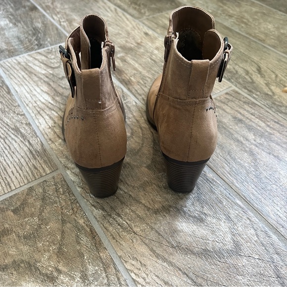 Market & Spruce Ohara Studded Ankle Booties, Brown, Women’s Size 7 US - Picture 5 of 7
